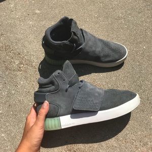 Grey Adidas shoes